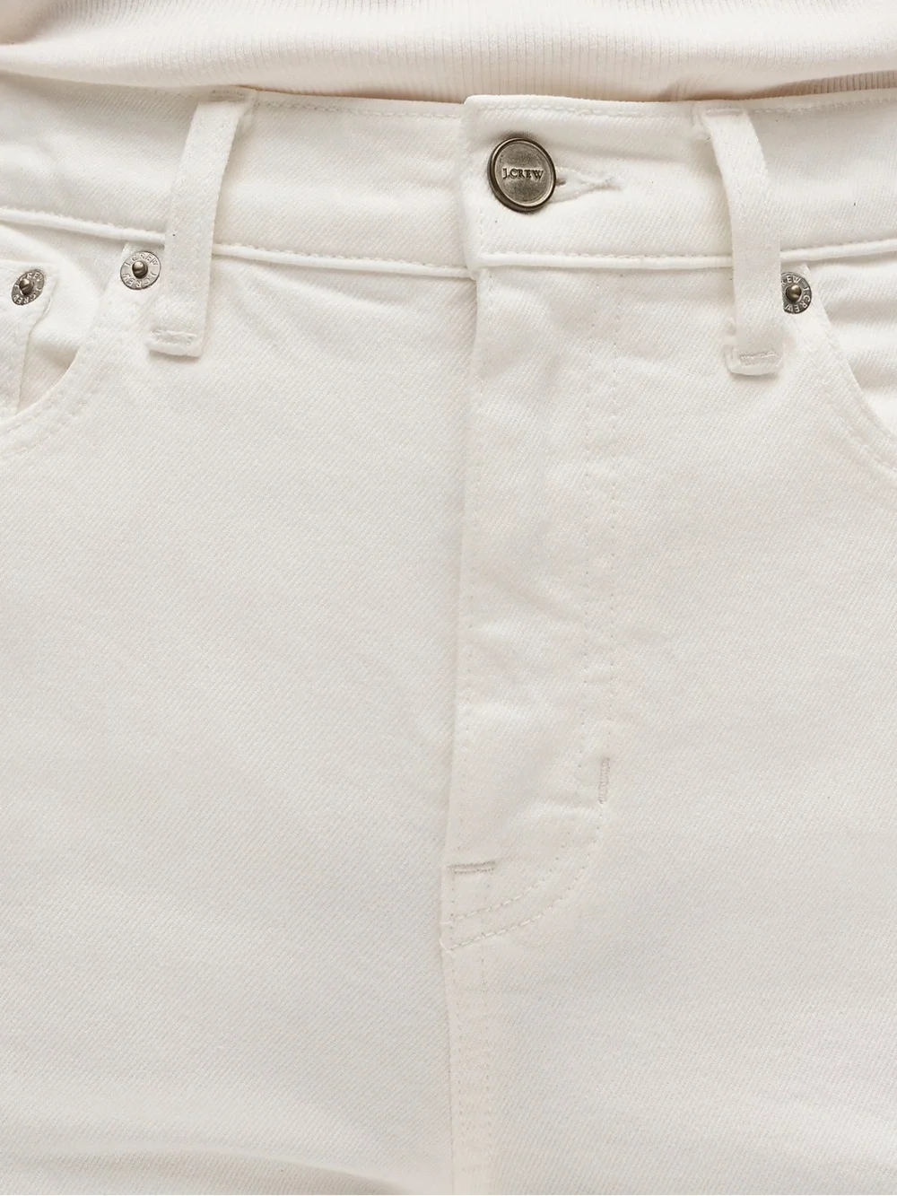 J crew Nipped straight jean in stretch
